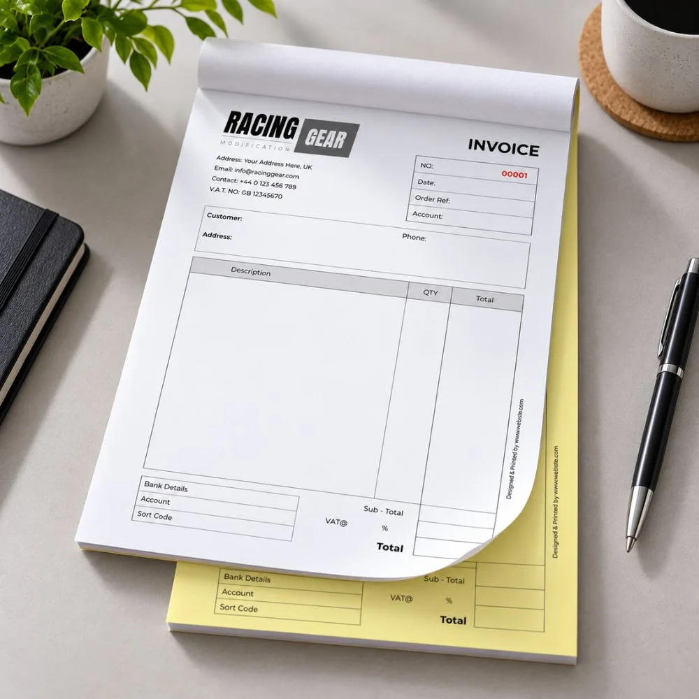 Duplicate Invoice Books